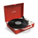 Victrola Re-Spin Suitcase Record Player, Poinsettia Red