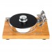 Pro-Ject Signature 10 Turntable, Olive Front View