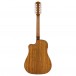 Fender CD-140SCE-12 Dreadnought 12-String Electro Acoustic, Natural - back
