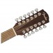 Fender CD-140SCE-12 Dreadnought 12-String Electro Acoustic, Natural - headstock