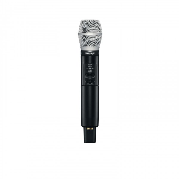 Shure SLXD2/SM86-K59 Wireless Handheld Microphone Transmitter - Front