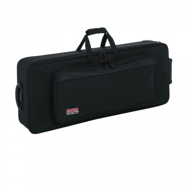 Gator GK-49 Rigid EPS Foam Lightweight 49-Note Keyboard Case - Front, Left