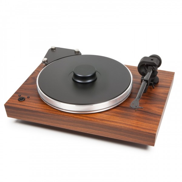 Pro-Ject Xtension 9 SuperPack Turntable, Palisander Front View