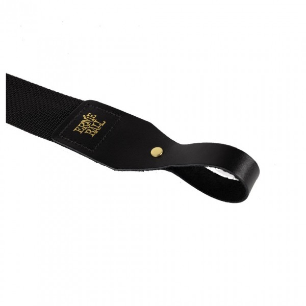 Ernie Ball 5365 Polypro Acoustic Guitar Strap, Black 3