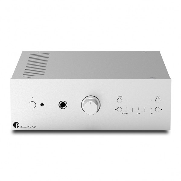 Pro-Ject Stereo Box DS3 Integrated Amplifier w/ Bluetooth, Silver