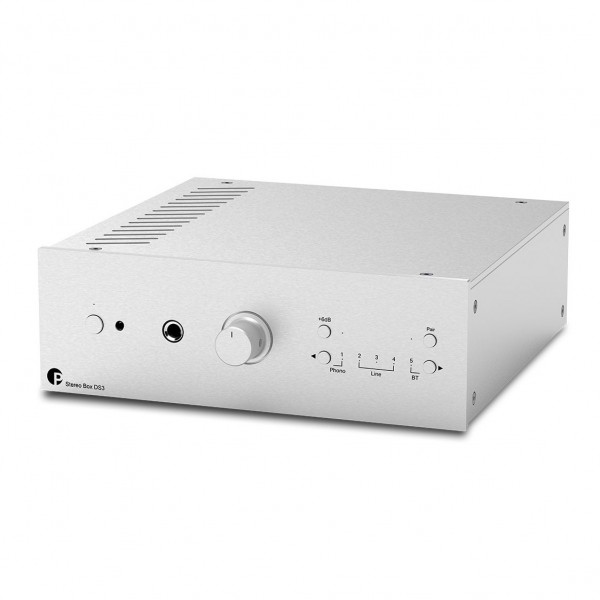 Pro-Ject Stereo Box DS3 Integrated Amplifier w/ Bluetooth, Silver