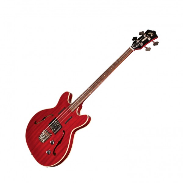 Guild Newark St Starfire Bass, Cherry Red 2