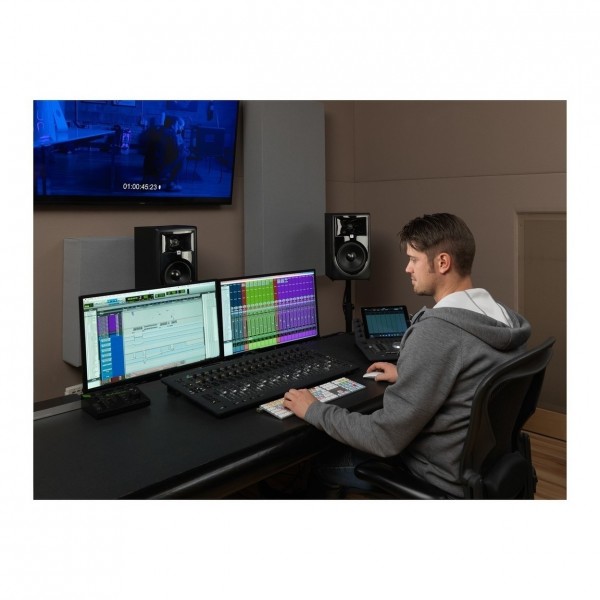 JBL 306P MKII Studio Monitor Bundle - Lifestyle