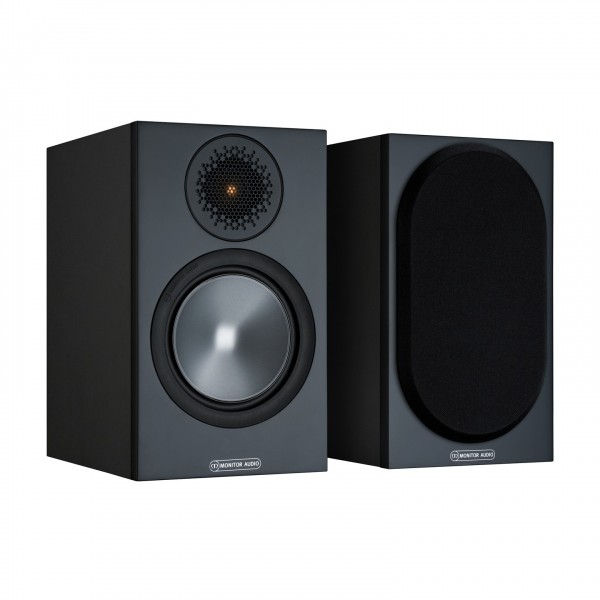 Monitor Audio Bronze 50 Bookshelf Speakers (Pair), Black