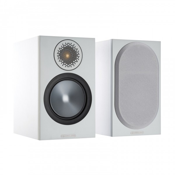Monitor Audio Bronze 50 Bookshelf Speakers (Pair), White