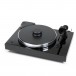 Pro-Ject Xtension 9 SuperPack Turntable, Black Front View