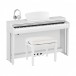 Yamaha CLP 725 Digitaal Pianopakket, Satin White