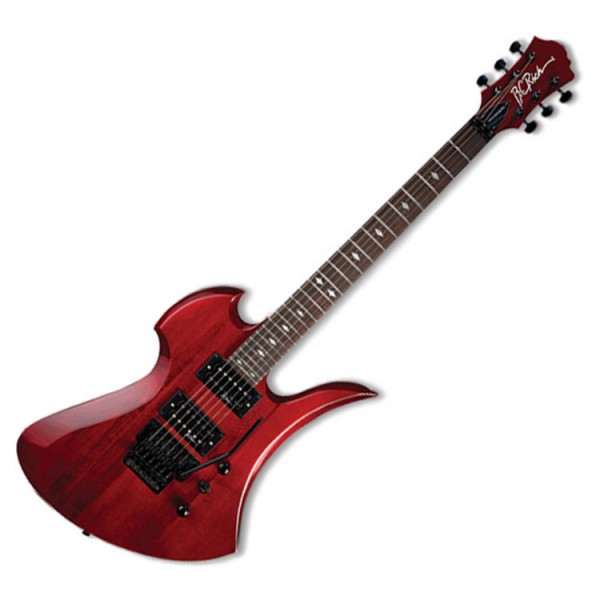 BC Rich Mockingbird FR Electric Guitar, Trans Red