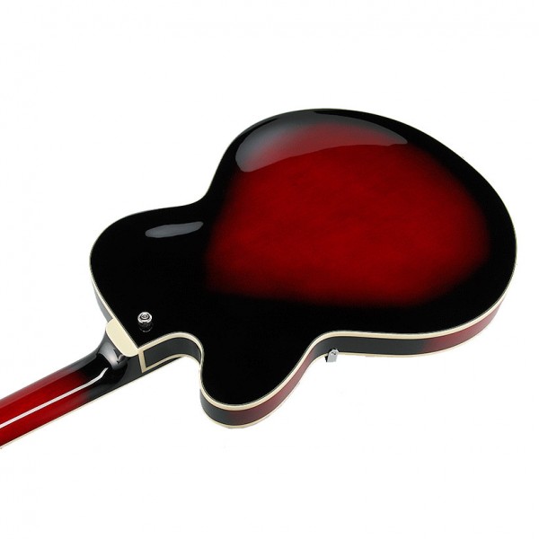 Ibanez AFS75T Artcore Hollowbody Electric Guitar, Trans Red Burst