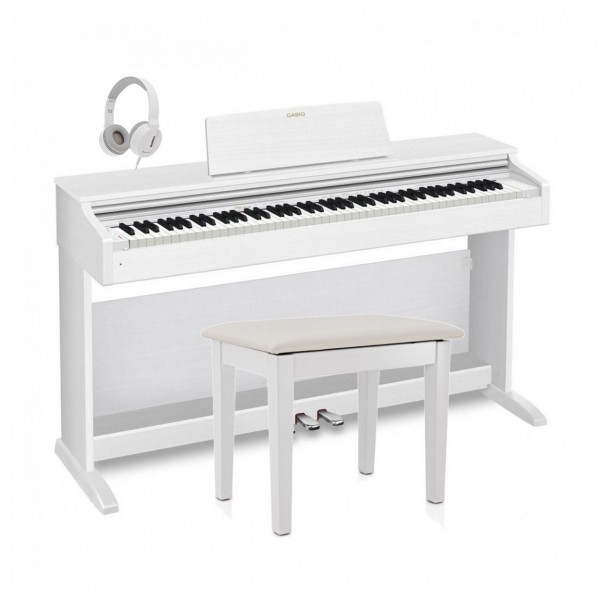 Casio AP 470 Digital Piano Package White at Gear4music