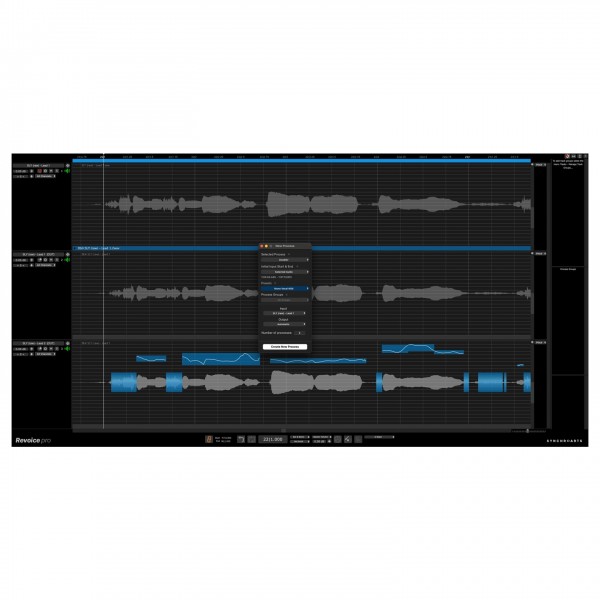 SynchroArts Revoice Pro 5 - Menu