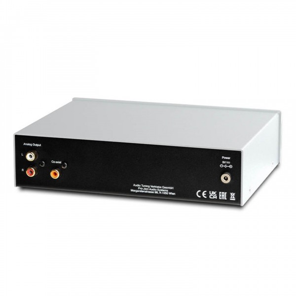 Pro-Ject CD Box S3 Ultra Compact CD Player Back View