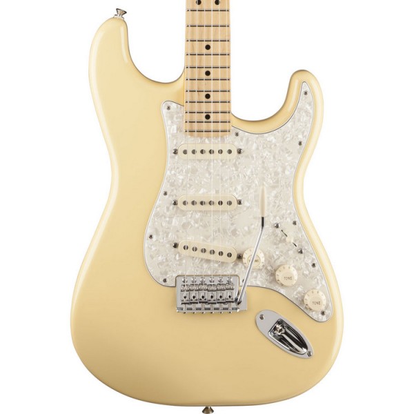 Fender Deluxe Roadhouse Stratocaster, MN, Vintage White at Gear4music