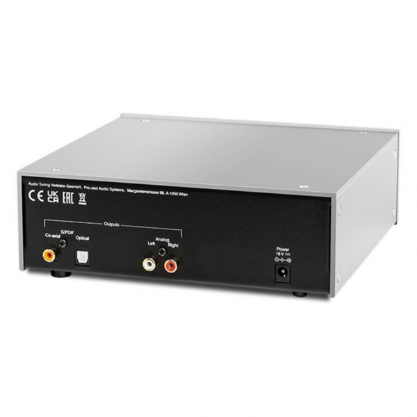 Pro-Ject CD Box DS3 High-End Audio CD Player, Silver