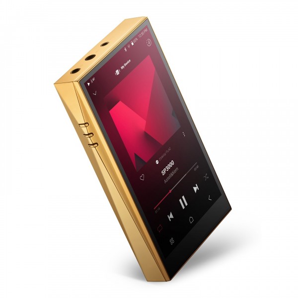 Astell&Kern A&ultima SP3000 Hi-Res Player, Limited Edition Gold - angled