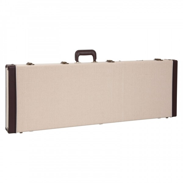 Gator GW-JM BASS Journeyman Bass Guitar Case, Beige - Angled Closed