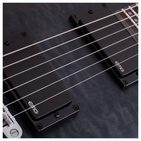 Schecter C-1 Platinum, Satin Purple Burst
