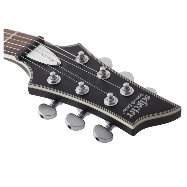 Schecter C-1 Platinum, Satin Purple Burst