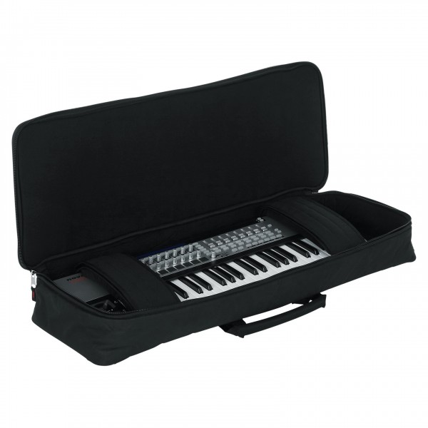 Gator 49-Key Keyboard Gig Bag - Angled Open 2 (Keyboard Not Included)