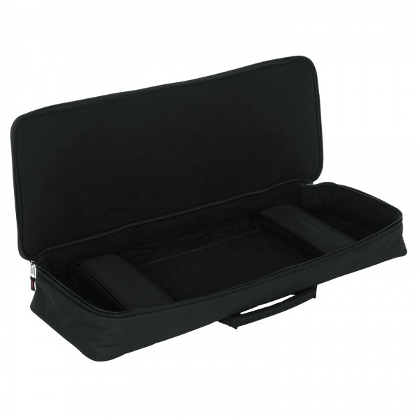 Gator GKB-49 49 Key Keyboard Gig Bag - Angled Open Empty