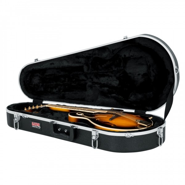 Gator Deluxe Mandolin Case - Angled Open (Mandolin Not Included)
