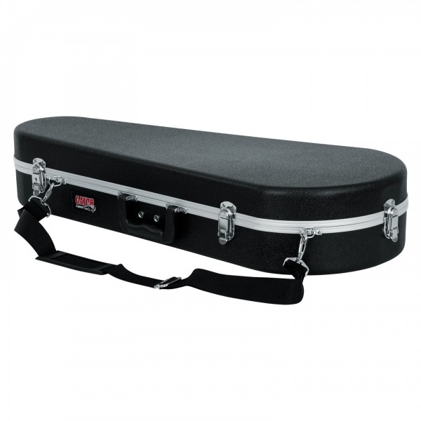 Gator GC-MANDOLIN Deluxe Moulded Case For Mandolins - Flat Closed with Strap