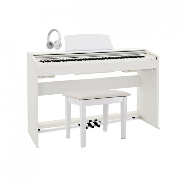 Casio PX 770 Digital Piano Package, White