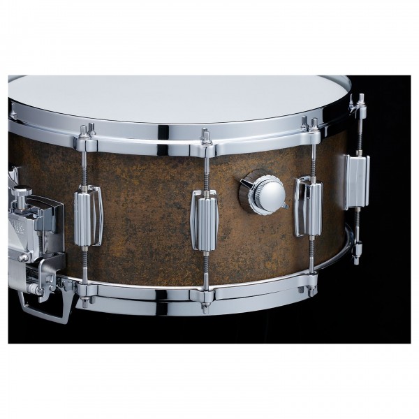 Tama Mastercraft 14 x 6.5" Cast Bell Brass Snare Drum - Detail