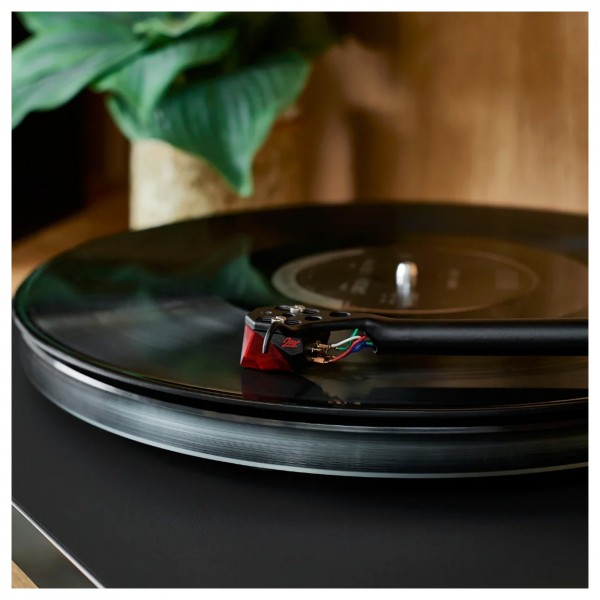 Ortofon 2MR Red Cartridge Mounted to Tonearm