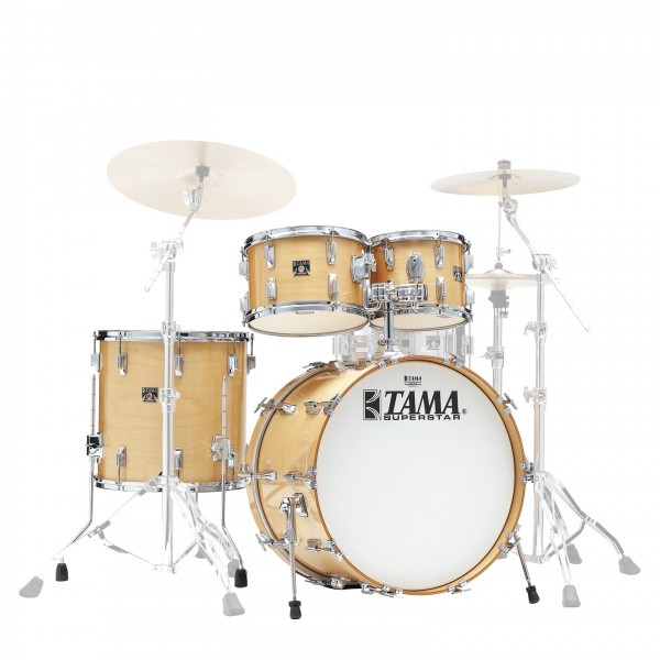 Tama Superstar 22" 4pc Shell Pack, Super Maple