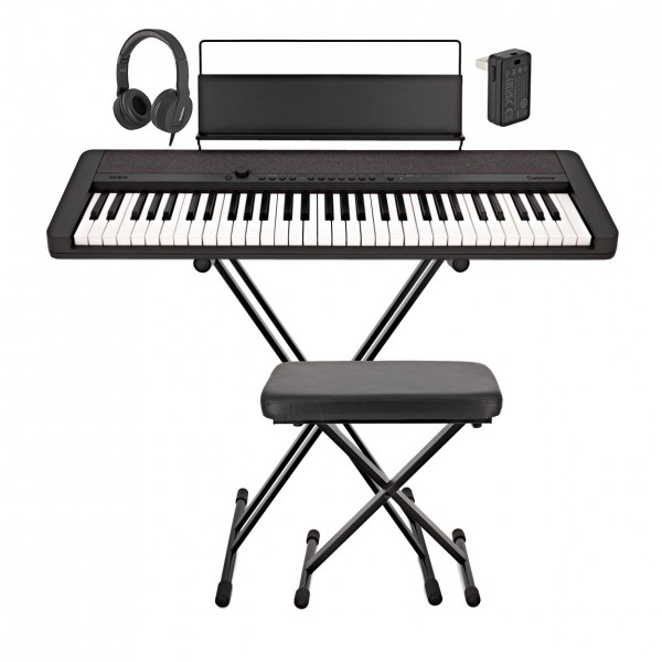 Casio CT-S1 Portable Keyboard Package, Black