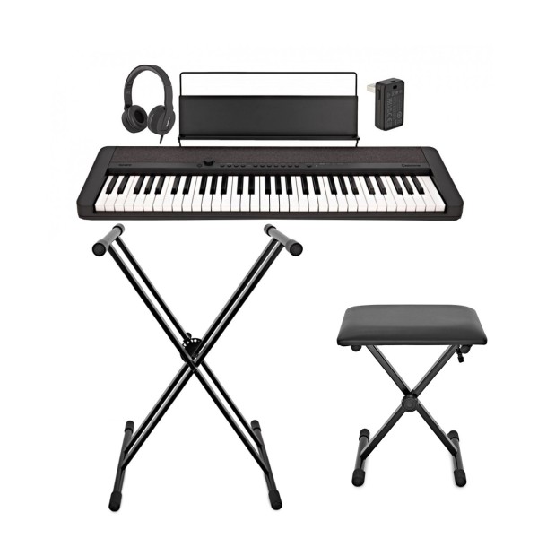 Casio CT-S1 Portable Keyboard Package, Black