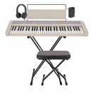 Casio CT-S1 Portable Keyboard Package, White