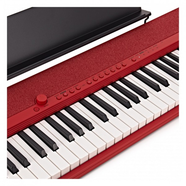 Casio CT-S1 Portable Keyboard, Red