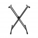 X-Frame Double Braced Keyboard Stand by Gear4music