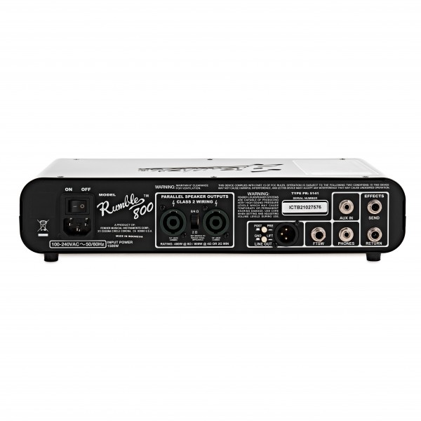 Fender Rumble 800HD Bass Head