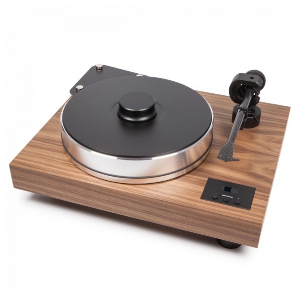 Pro-Ject Xtension 12 Turntable, Walnut Front View