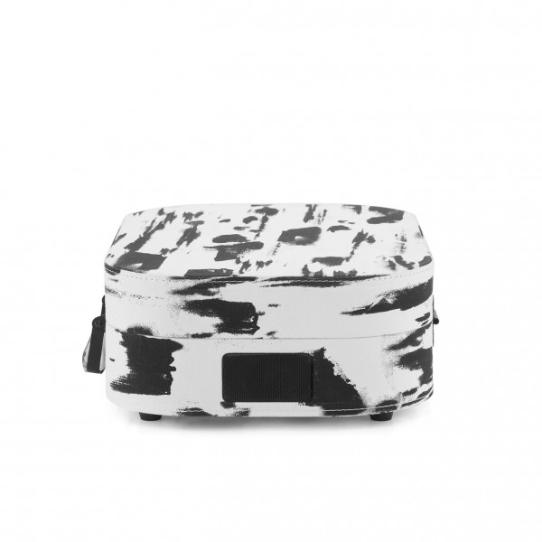 Crosley Discovery Record Player, Black and White - Side