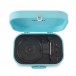 Crosley Discovery Record Player, Turquoise - Top Open