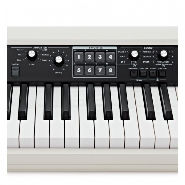 Korg SV2S 73 Digital Piano - interface  close up