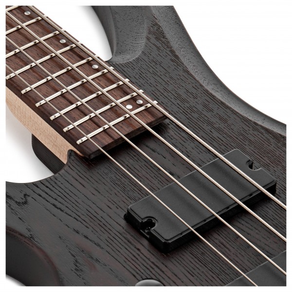 G4M 878 Left Hand Bass Guitar, Walnut Stain