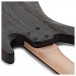 G4M 878 Left Hand Bass Guitar, Walnut Stain