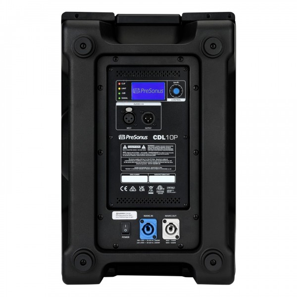 PreSonus CDL10P Constant Directivity Sound Reinforcement Loudspeaker - Rear