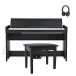Korg C1 Air Digital Piano Package, Black Wood Grain
