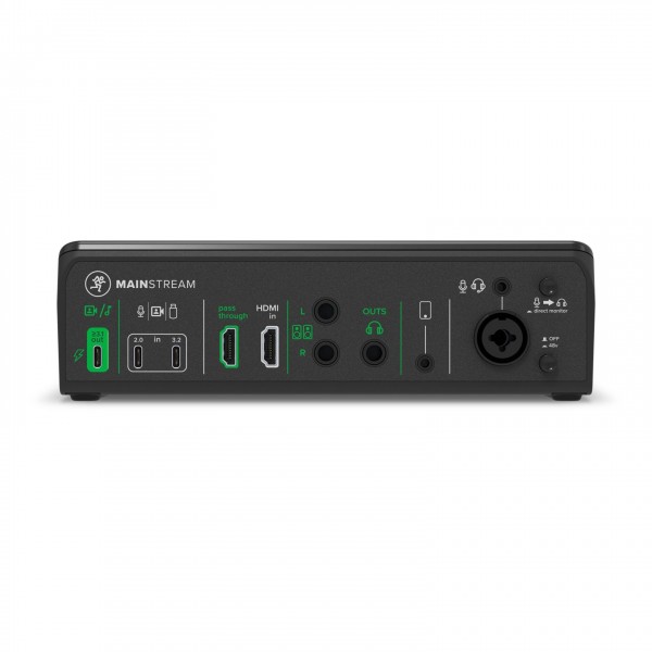 Mackie MainStream Streaming Interface - Rear